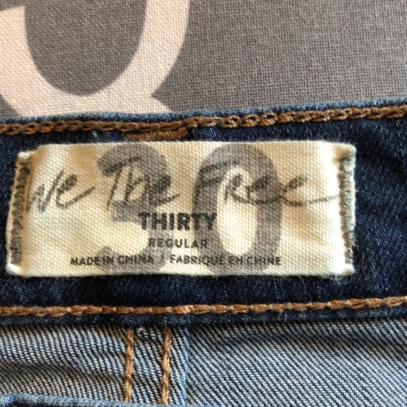 We the free denim mini skirt sz 10/30 - Picture 10 of 12